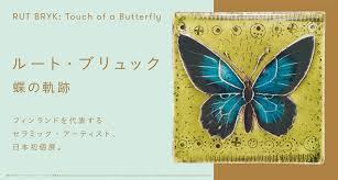 ルート・ブリュック蝶の軌跡 の展覧会画像
