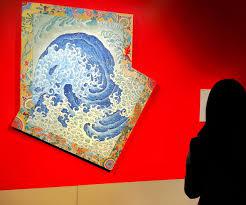 北斎vs福田美蘭小布施へのメッセージ の展覧会画像