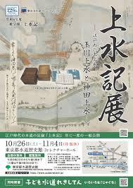 上水記展 －江戸の二大上水 神田上水と玉川上水－