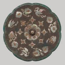 中国の銅鏡／近代ペルシアのメダリオン絨毯