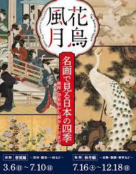 花鳥風月 名画で見る日本の四季琳派・浮世絵から御舟・一村まで（春夏編） の展覧会画像