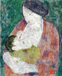 夭折の画家三橋節子「母子像」～永遠なる親子のかたち～ の展覧会画像