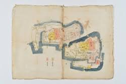 ミニ展示新発見！江戸城の手書き絵図