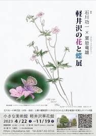 軽井沢の花と蝶展
