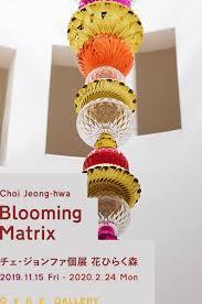 チェ・ジョンファ個展Blooming Matrix 花ひらく森 の展覧会画像