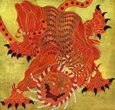 秋野不矩・金子富之が描くアジアの神々 の展覧会画像
