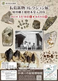 長島鉱物コレクション展— 蛭川郷土館標本受入20年 の展覧会画像