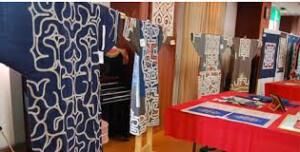 アイヌの民族衣装展 の展覧会画像