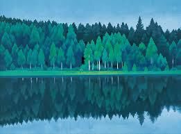 東山魁夷心の旅路第Ⅱ期展北欧—青の風景 の展覧会画像