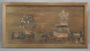 新規指定文化財特別展示「古谷重松奉納祭囃子祭礼図絵馬」 の展覧会画像