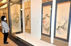 敦賀コレクション逸品陳列花と鳥 の展覧会画像