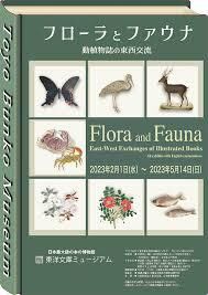 フローラとファウナ動植物誌の東西交流 の展覧会画像