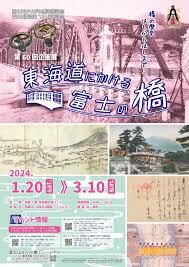 東海道にかける富士の橋 の展覧会画像
