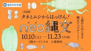 企画展「タネとムシからはっけん！neo縄文」 の展覧会画像
