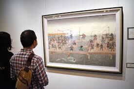 安野光雅追悼展第１期「繪本平家物語」 の展覧会画像