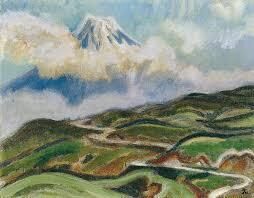 旅路、峠仰ぎ見る富士 の展覧会画像