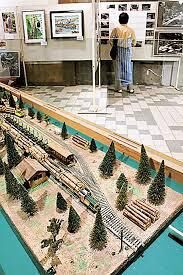 春野の近代化遺産気田森林鉄道 の展覧会画像