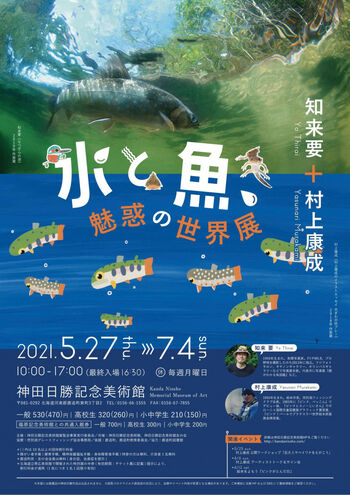 水と魚、魅惑の世界展知来要＋村上康成 の展覧会画像